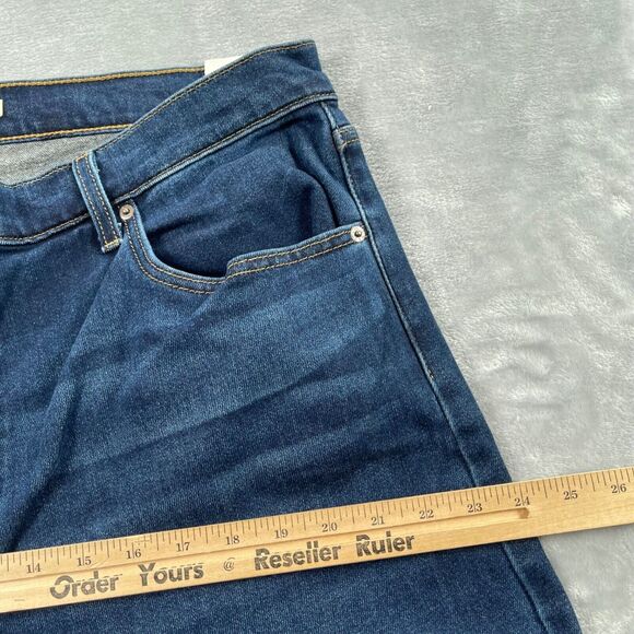 Levi's Jeans Womens 34x30 Baggy Dad Warm Tech Wool Blend Straight Leg Loose Fit - Picture 14 of 16